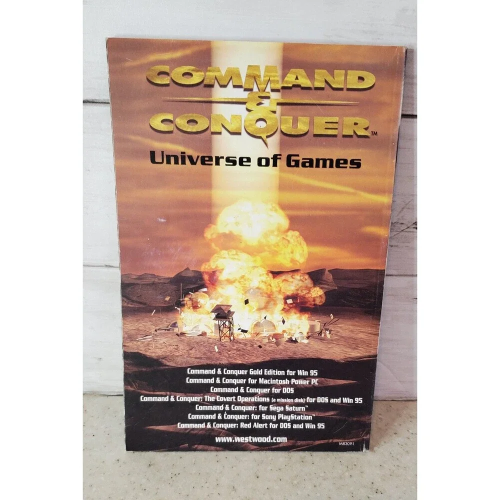 Command & Conquer Red Alert Field Manual Strategy Guide PC 1995 Westwood Book